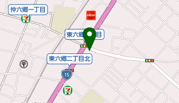 鰻すずきの地図画像