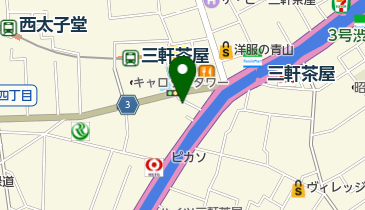 全盛うなぎ店の地図画像