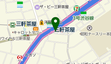 三河屋の地図画像