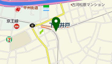 宮川 下高井戸店の地図画像