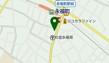 つきじ宮川本店 永福町店の地図画像