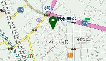 喜多川 赤羽銀座通りの地図画像