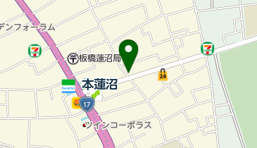 うなぎ鮒与 本店の地図画像