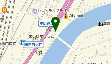 うなぎ荒井 鶴見店の地図画像