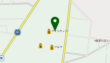 うなぎ本間 アイシティ21店の地図画像