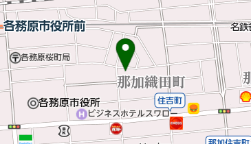 吉田屋の地図画像
