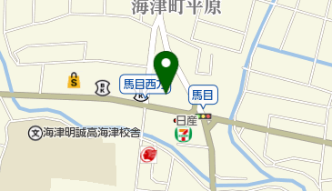 和風レストラン海津の地図画像