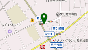 うなぎの篝火の地図画像