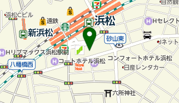 うなぎ専門料理店 うなぎ八百徳 支店の地図画像