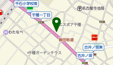 うなぎ 魚徳の地図画像