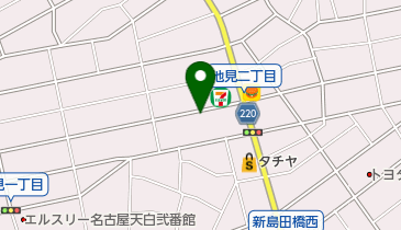 うな吉の地図画像