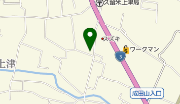 うなぎの中村の地図画像
