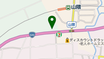 味処かけはしの地図画像