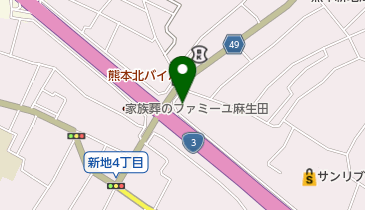 うなぎの一徳の地図画像