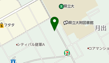 うなぎの川重の地図画像