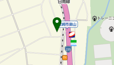 うなぎの若林の地図画像