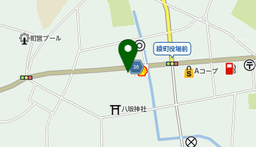 うなぎ一力綾の地図画像