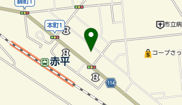 おでんいしのの地図画像