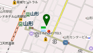 おでんたぬきの地図画像