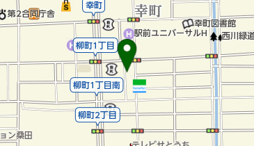 濱の井の地図画像