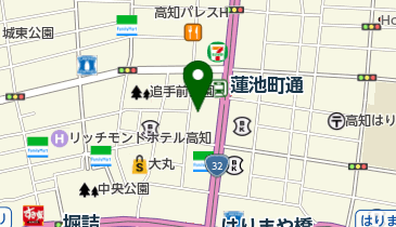 吟座於傳の地図画像