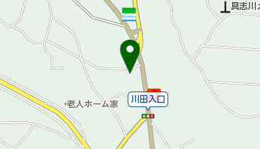 具志川そばの地図画像