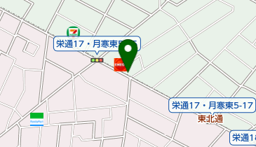 スープカレー ポレポレの地図画像