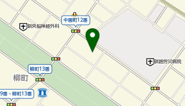 からす亭の地図画像