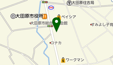 ン オリジナルカレー 大田原の地図画像