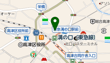 カレーハウスデリーの地図画像