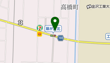 カレーのチャンピオン 野々市本店の地図画像