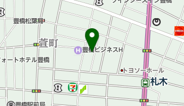 カレーハウスラジャの地図画像