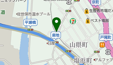 あらじんカレー&バーの地図画像