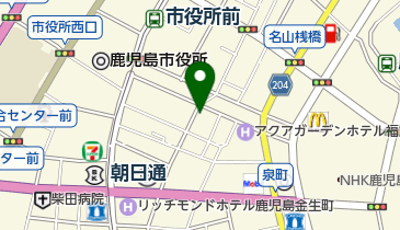 カレーハヤシ フレンドアンドバードの地図画像