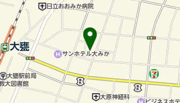 かに料理赤津の地図画像