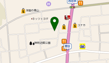 日本料理 井上の地図画像