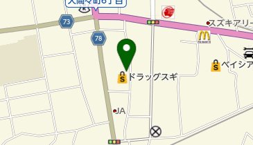 懐石料理 点心の地図画像