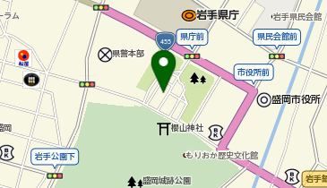 花の屋の地図画像