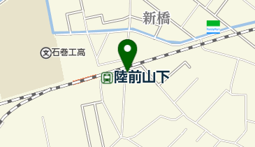 割烹いわ井の地図画像