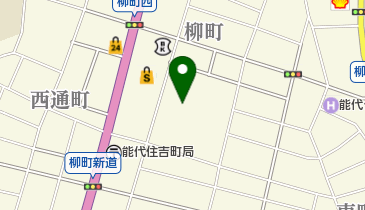 料亭魚松の地図画像