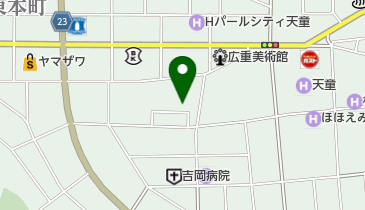 割烹寿し一久の地図画像