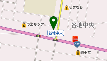 谷地男の地図画像