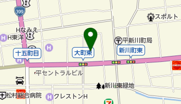 正月荘の地図画像