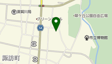 萩の井の地図画像