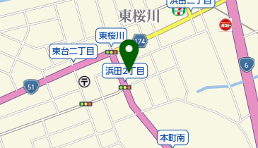 魚兼の地図画像