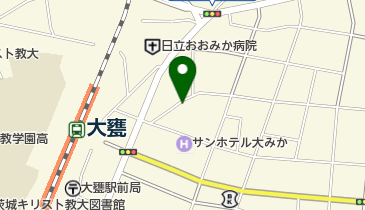 味道楽 いけだの地図画像