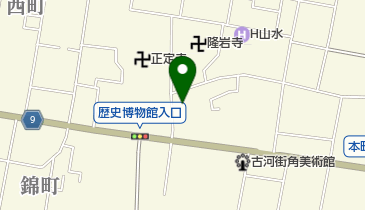 割烹 栃木家の地図画像