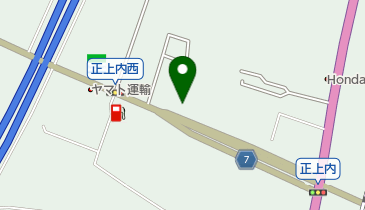 割烹奈加田の地図画像