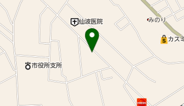 割烹和の地図画像