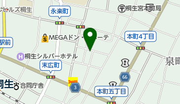 五大の地図画像